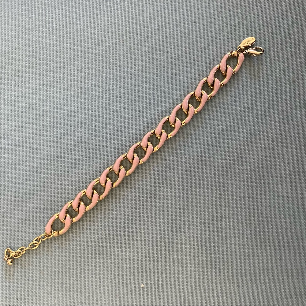 Ann Taylor Pink and Gold Bracelet